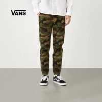 Vans范斯官方 迷彩山系工装风男子梭织长裤工装裤休闲裤 VN0A3145CMA 迷彩色 32