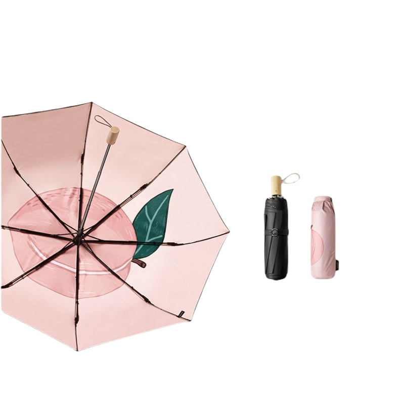 banana under 蕉下 果趣系列 8骨晴雨伞 初桃