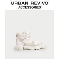 URBAN REVIVO2020春季新品青春女士配件系带休闲靴AL02SS2E2001 *2件