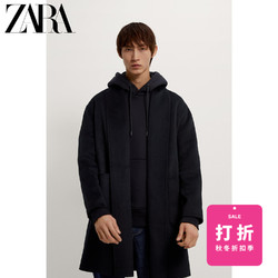 ZARA新款 男装 冬季羊毛双面毛呢大衣外套 05854690800