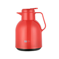 炊大皇保温水壶家用 保温壶大容量 暖壶热水壶保温瓶 便携热水瓶（玫红色1.5L）