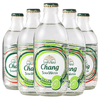 泰国进口CHANG大象牌苏打水无糖0脂0卡运动健身气泡水24瓶整箱装