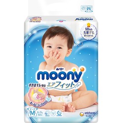 moony 尤妮佳 婴儿纸尿裤 M64片 *4件
