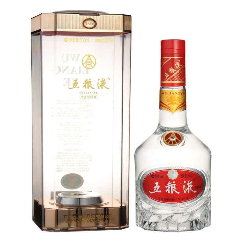 WULIANGYE 五粮液39%vol 浓香型白酒500ml 单瓶装【报价价格评测怎么样