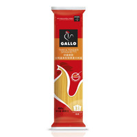 京东PLUS会员：西班牙进口 公鸡（GALLO）低脂纤细柔软公鸡直条形快煮意大利面 400g *20件
