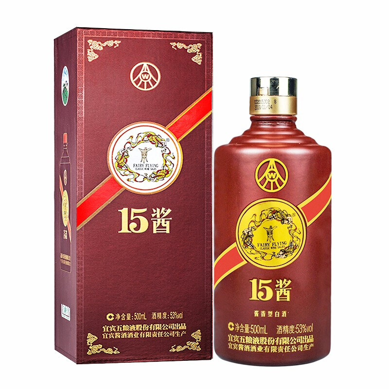 五粮液15酱手工版53度500ml