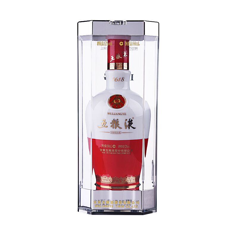 五粮液　500ml 52% 1618 Wuliangye 五粮液 1618 500ml 52% 【公式通販】