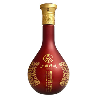 WULIANGYE 五粮液 五粮精酿 中国红 52%vol 浓香型白酒 500ml*2瓶 礼盒装