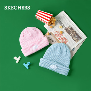 Skechers斯凯奇秋冬新品简约舒适保暖针织帽运动休闲帽L320U158（均码、碳黑/0018）