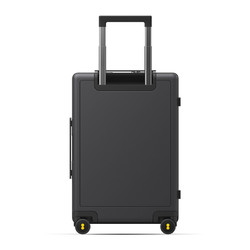8地平线8号行李箱旅行箱登机箱20英寸德国科思创pc箱体男女拉杆箱灰色