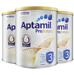 Aptamil 爱他美 白金版 婴儿奶粉 3段 900g 3罐