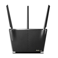 ASUS 华硕 RT-AX68U 双频2700M 电竞路由器 WiFi 6 黑色