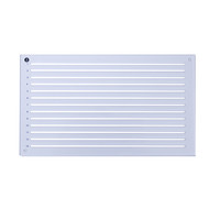 小号考研尺便携迷你小巧考研尺子免划线无痕打格尺A4考试划线尺专用画横直线尺考研政治答题卡辅助尺用品神器