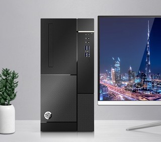 THTF 清华同方 超越系列 超越E500-11181 21.5英寸 台式机 酷睿i3-10100 8GB 1TB HDD 核显