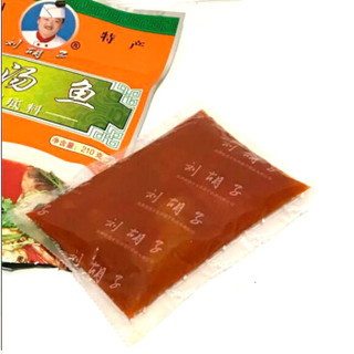 贵州特产遵义刘胡子酸汤鱼火锅底料红酸汤调料配料210克佐料凯里酸汤鱼主料