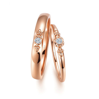 商品zbird/钻石小鸟18k金钻石戒指-唯你-对戒婚戒情侣戒 正品