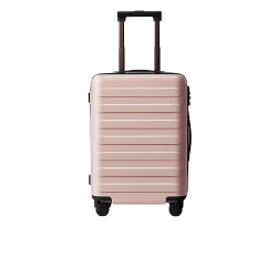 ninetygo90分七道杠系列pc拉杆箱樱花粉24英寸