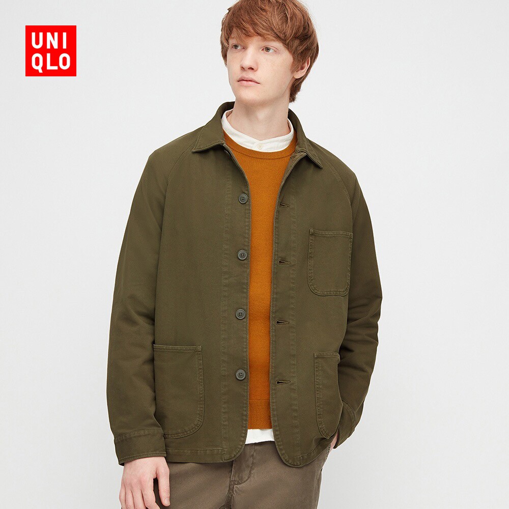 优衣库男装水洗茄克外套428991uniqlo