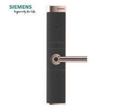 SIEMENS 西门子 指纹锁 智能门锁家用防盗门锁密码锁电子锁 C321 C级锁双核 古铜金