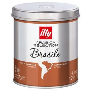 illy/意利 精选系列 巴西咖啡粉 125g *3件