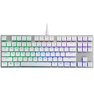 酷冷至尊(CoolerMaster) SK630 白色版  RGB机械键盘
