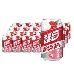 Coca-Cola 可口可乐 醒目荔枝口味 碳酸饮料 330ml*24瓶 整箱装 可口可乐公司出品