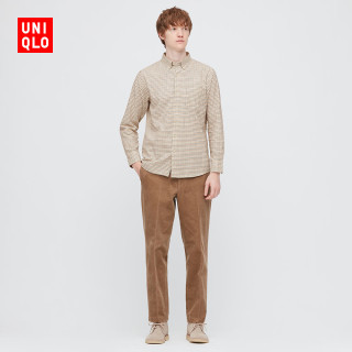 优衣库男装法兰绒格子衬衫 长袖 4272 Uniqlo 185 112c Xxl 30 浅米色 规格参数品牌图片 什么值得买