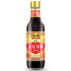 恒顺  零添加金优香醋（特级） 恒顺镇江香醋550ml *9件