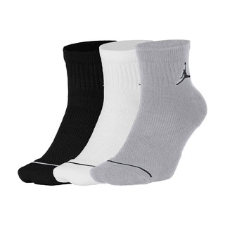 AIR JORDAN EVERYDAY MAX ANKLES 运动袜（3双）SX5544（XL、010黑/黑/黑）