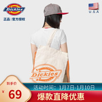 Dickies包包2020新款潮百搭帆布包单肩包女束口包