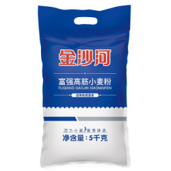 金沙河 富强高筋小麦粉 5kg *4件