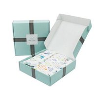 京东PLUS会员：aden anais  婴儿抱被 2包被+1口水巾组合礼盒