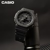 CASIO 卡西欧 G-SHOCK系列 45.4毫米石英腕表 GA-2100-1A1 哑光磨砂黑