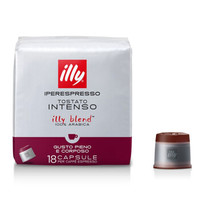 illy 意利 中度烘焙 咖啡胶囊 18粒 *3件