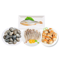 京东PLUS会员：mr seafood 京鲜生  国产海鲜礼盒生鲜大礼包 1800g