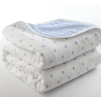 晒晒 六层纱布毛巾被纯棉婴儿被子单人双人午睡毯夏季儿童小盖毯小被子