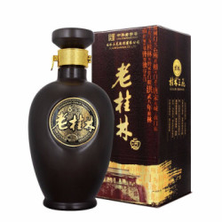 桂林三花酒 白酒 米香型 老桂林 8年陈 45度 500ml 单瓶装 *2件