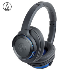 audio-technica 铁三角 WS660BT 头戴式蓝牙HIFI耳机