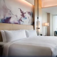 深圳前海华侨城JW万豪酒店 豪华城景大床房 1晚 无早餐