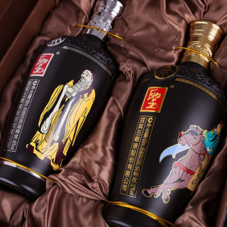 wuliangye 五粮液 圣酒 文武双圣 文酒45%vol 武酒52%vol 浓香型白酒