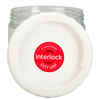 LOCK&LOCK 乐扣乐扣 Interlock系列 INL301S902 储物罐套装 10件套 白色