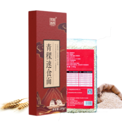 省47元 天赐晶稞西藏4000米米面组合实惠装高血糖主食低升糖粗粮代餐 稞米1盒 稞面1盒多少钱 什么值得买