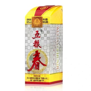 五粮春 第一代 50%vol 浓香型白酒 50ml 单瓶装