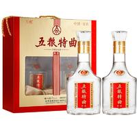 WULIANGYE 五粮液 五粮特曲 典藏 45%vol 浓香型白酒 475ml*6瓶 整箱装