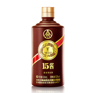 WULIANGYE 五粮液 15酱 手工版 53%vol 酱香型白酒 500ml*6瓶 整箱装