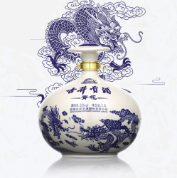 古井贡酒 青花大坛 50%vol 浓香型白酒 2500ml 坛装