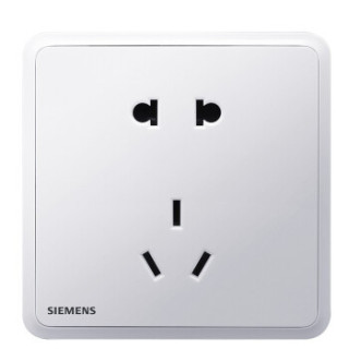 SIEMENS 西门子 灵蕴晨曦白系列 插座