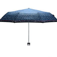 Knirps 克尼普斯 樱桃系列 8骨 小圆点蓝 遮阳伞