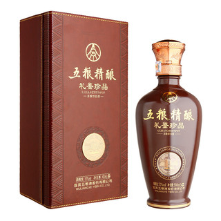 WULIANGYE 五粮液 五粮精酿 礼鉴珍品 52%vol 浓香型白酒 500ml 单瓶装