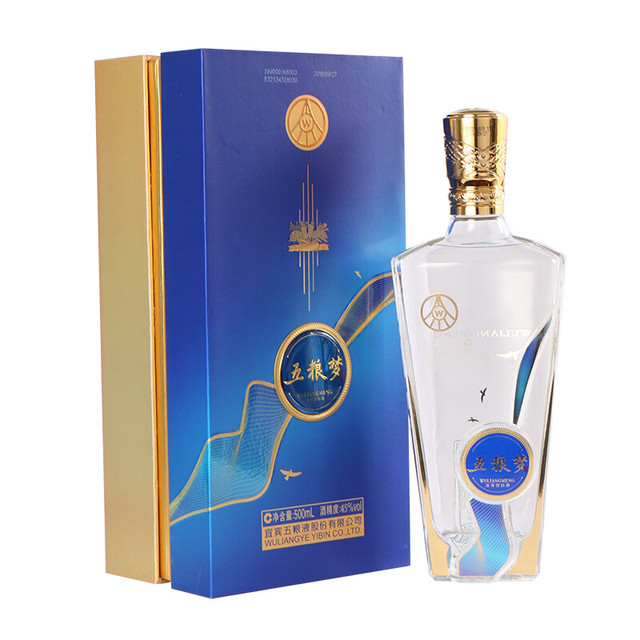 WULIANGYE 五粮液五粮梦45%vol 浓香型白酒500ml 单瓶装【报价价格评测